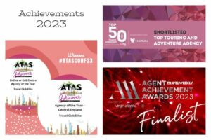 Travel award achievements 2023